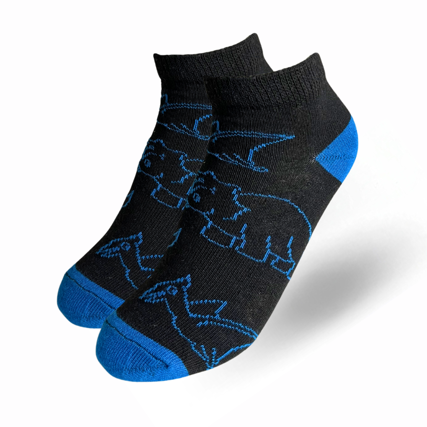 Calcetines Cortos Fashion Dinosaurios 0126 Niño - 3 Pack