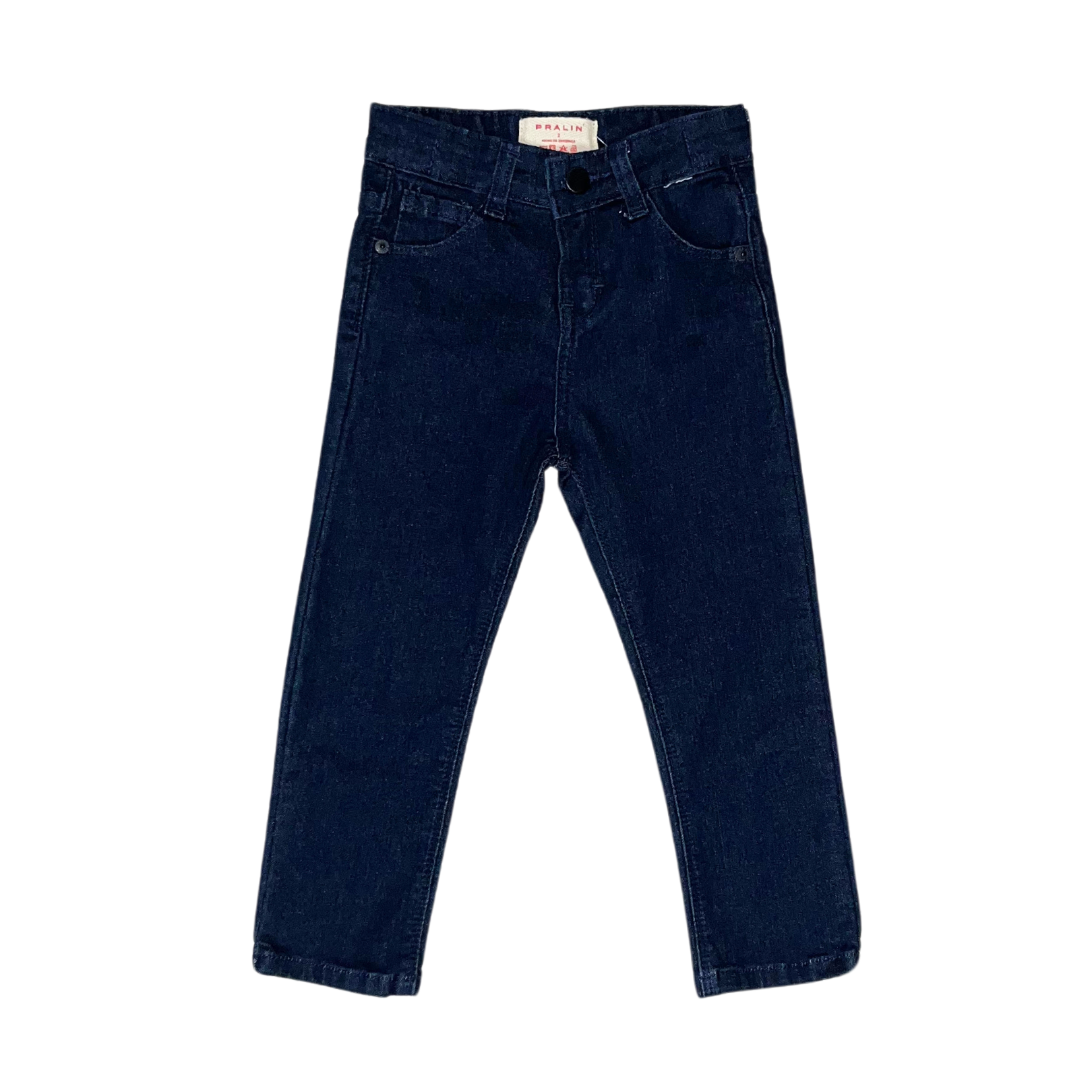 Jeans Azul Oscuro Estilo Slim 10073 Unisex Niños