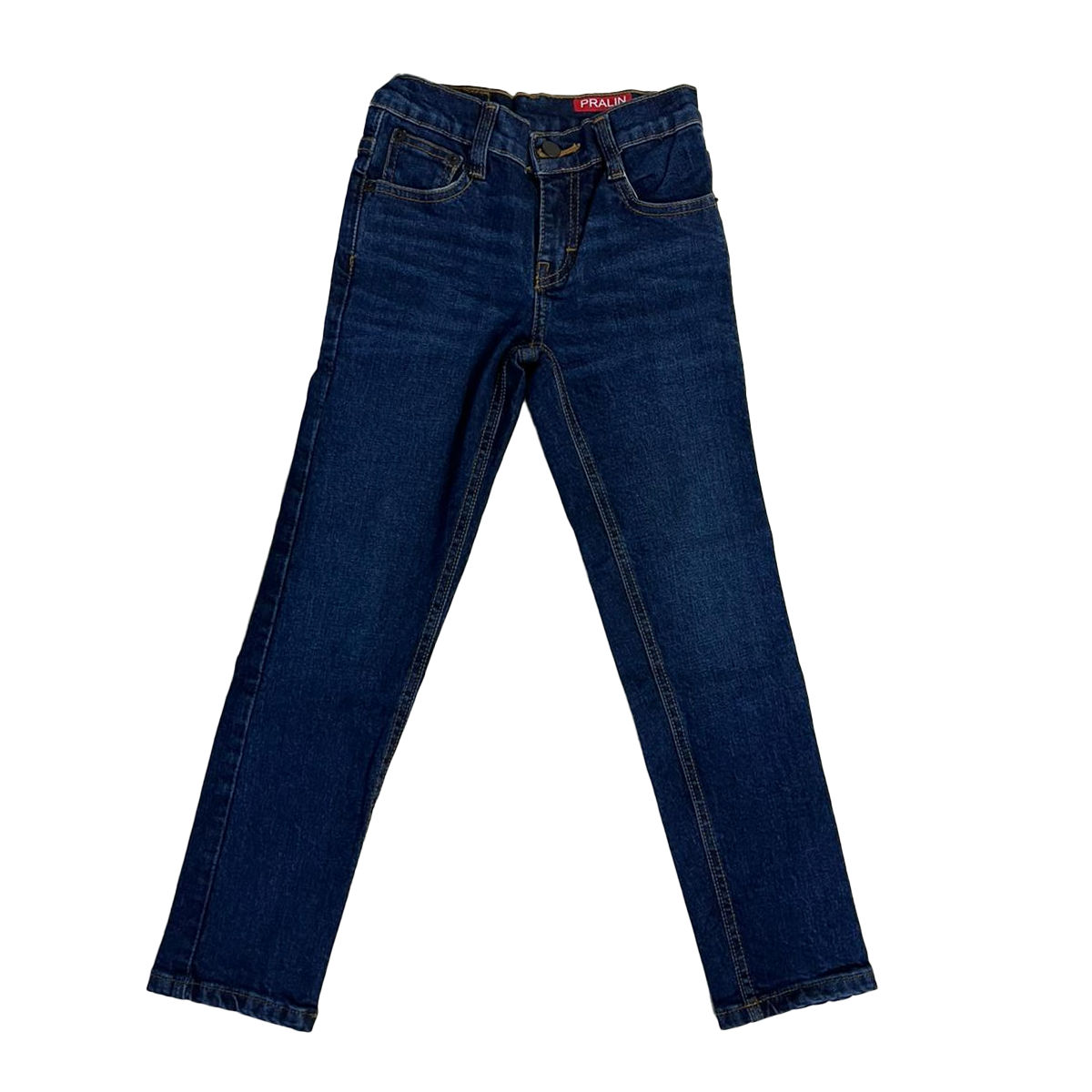 Jeans Azul Oscuro Estilo Slim 10073 Unisex Niños