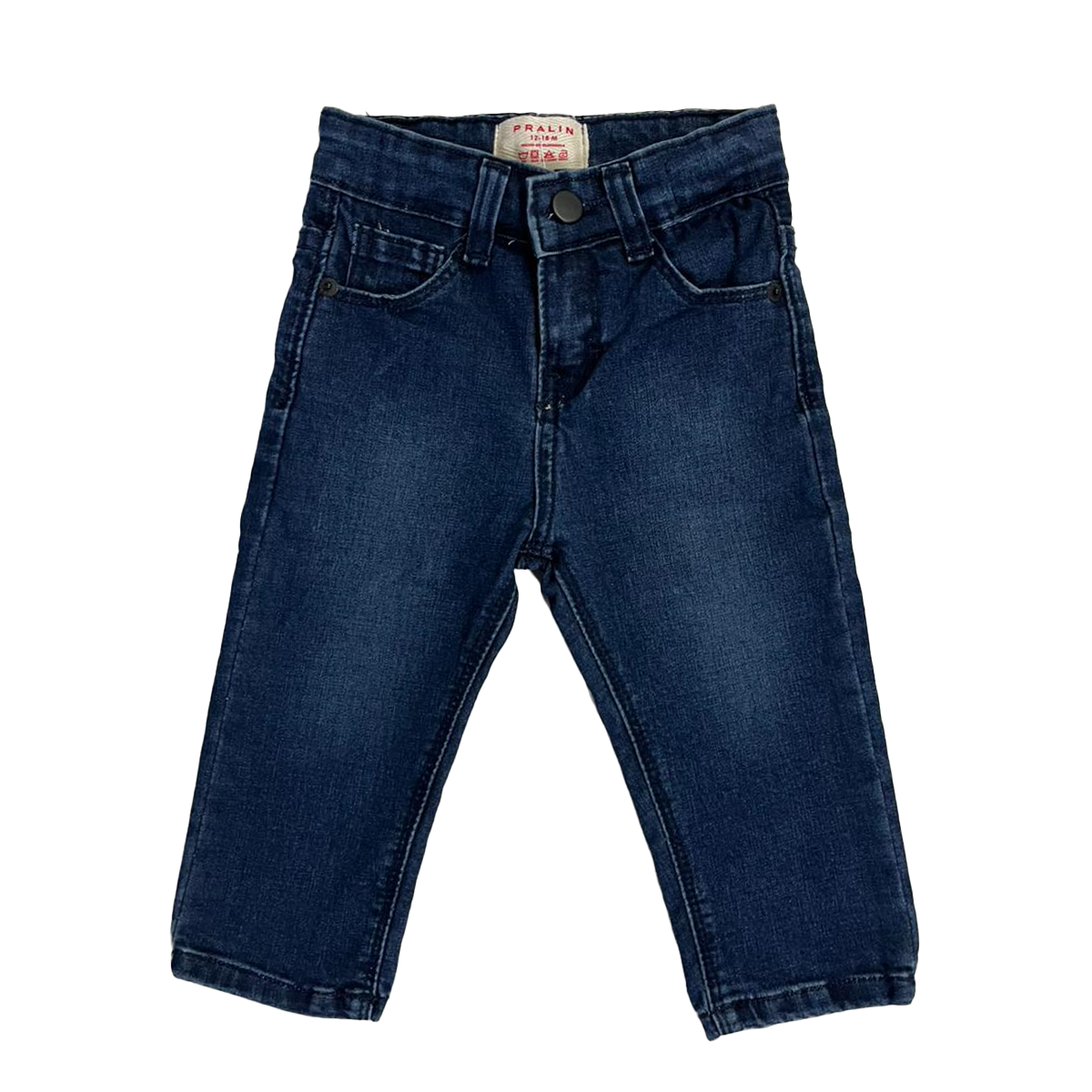 Jeans Deep Blue Estilo Slim 10071 Unisex Bebés