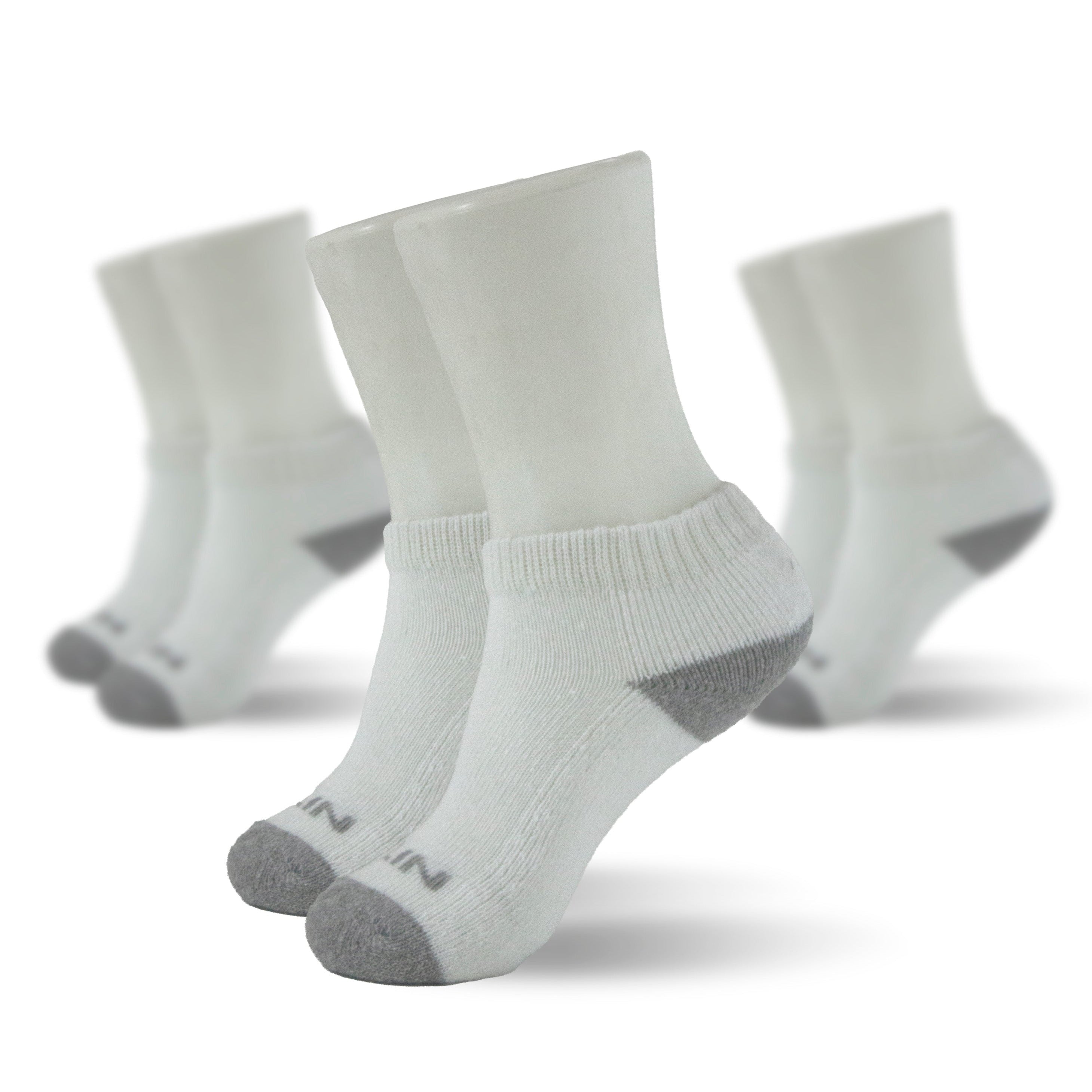 OPALINE Calcetines de niño deportivo pack de 3 blanco (6 meses a 6 años)