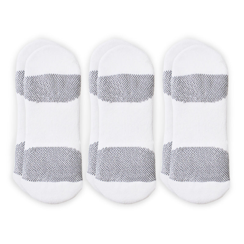 Calcetines Deportivos Blancos 0100 de Hombre - 3 Pack