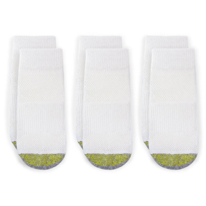 Calcetines Deportivos Blancos con Planta Gris 0053 de Niño - 3 Pack