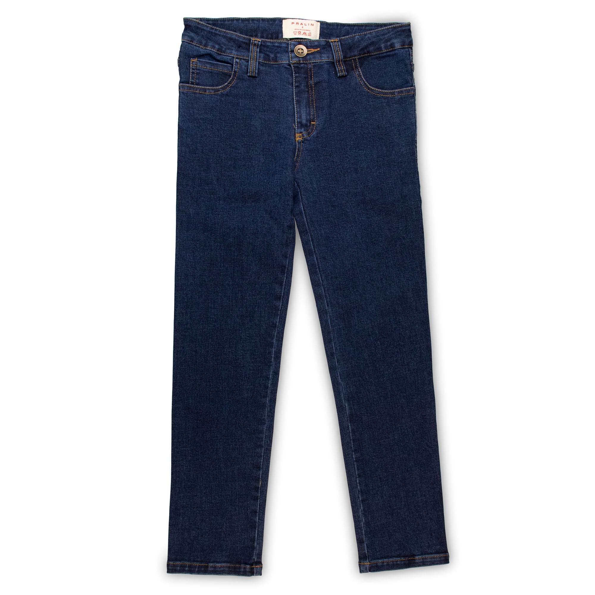 Jeans Azul Oscuro Estilo Slim 10071 Niña