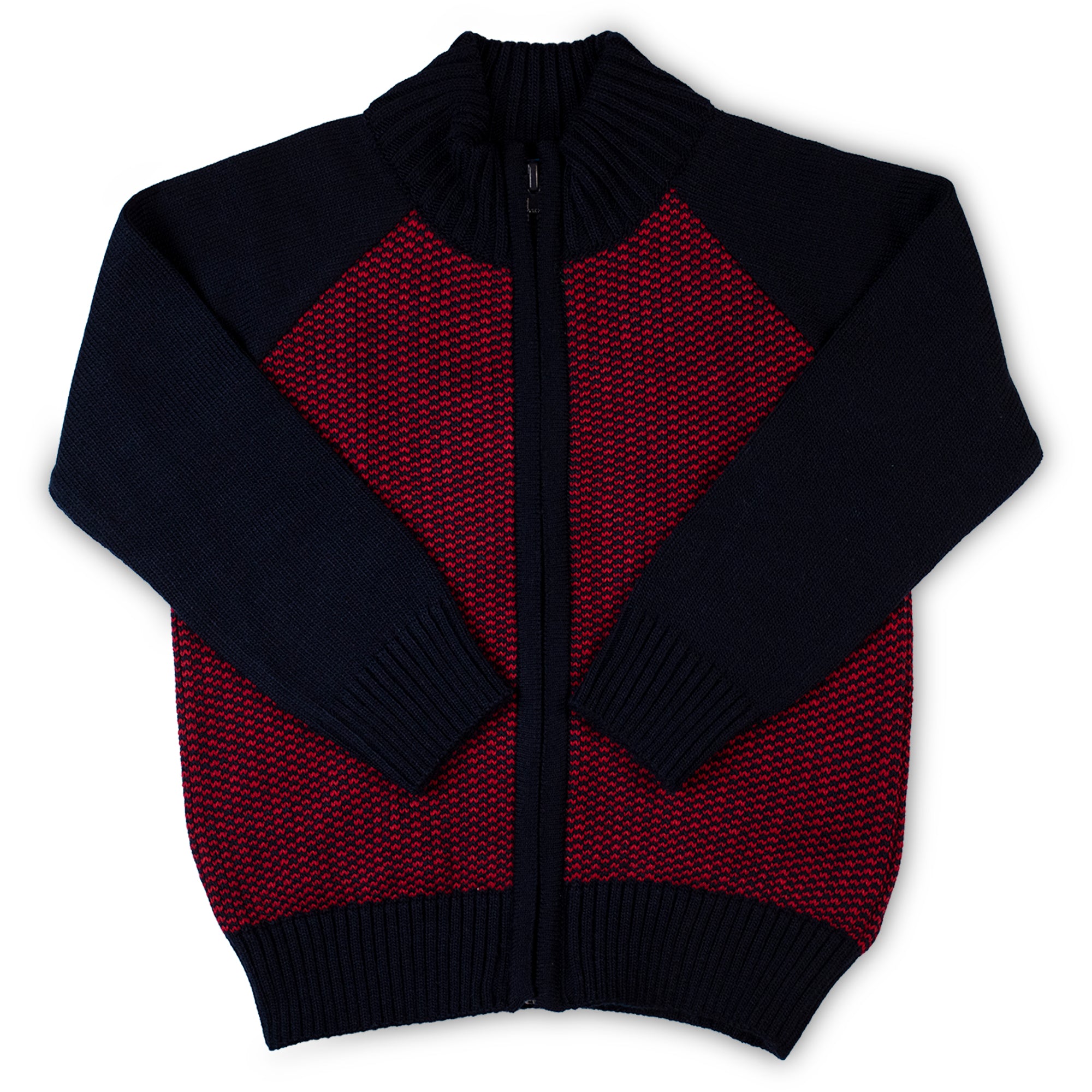 Suéter Rojo/Azul Marino 10180 Niño