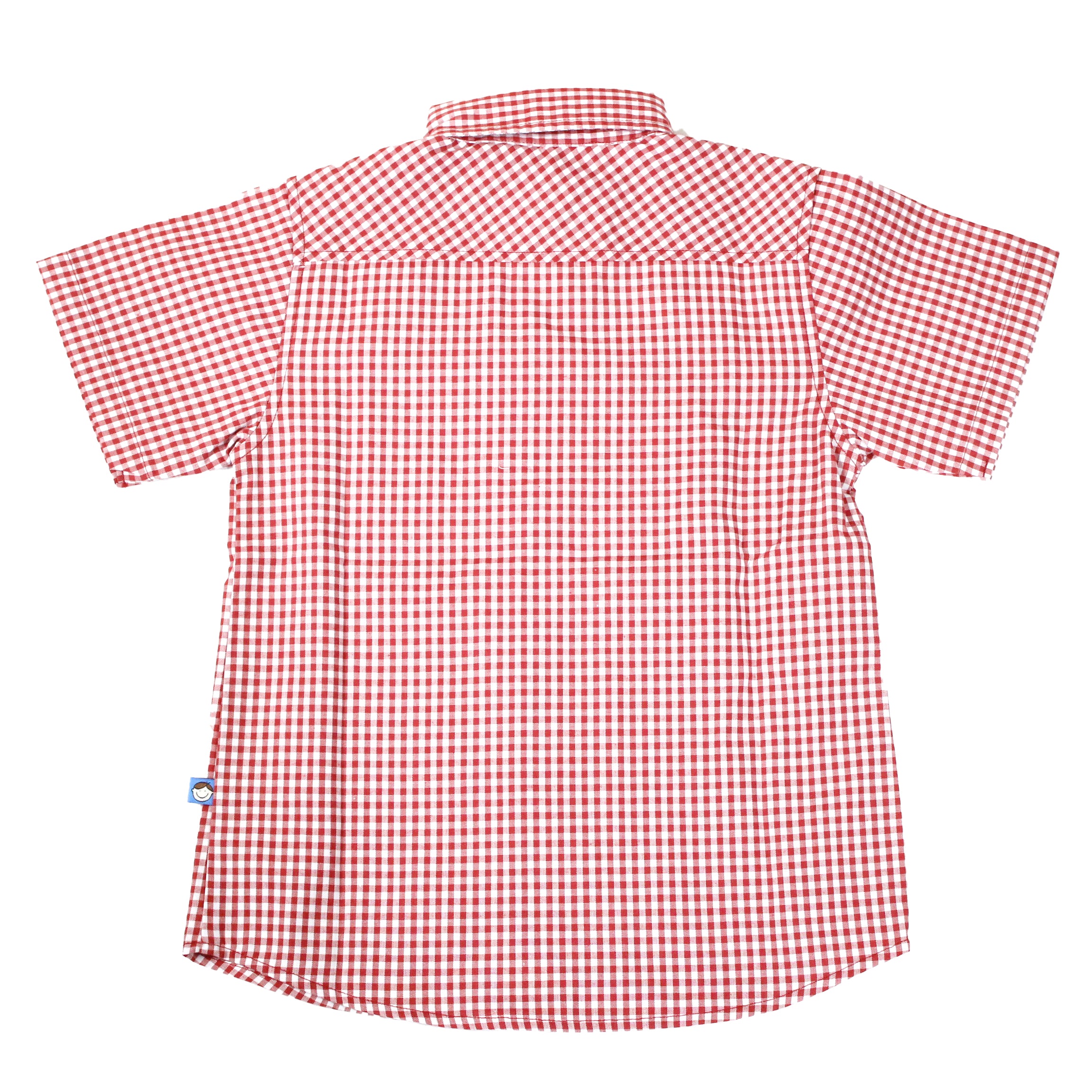 Camisa Manga Corta Roja 10115 Niño