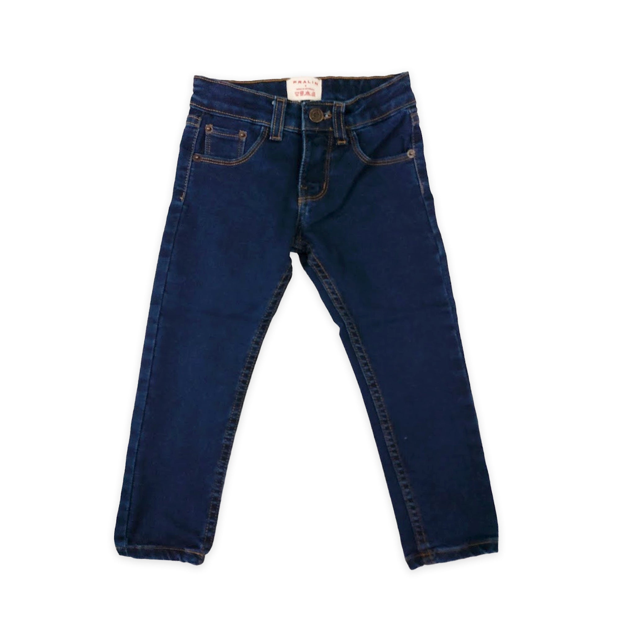 Jeans Azul Oscuro Estilo Skinny 10071 Niña
