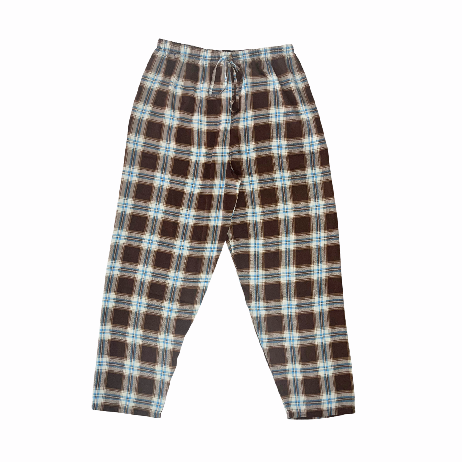 Pantalón Pijama Café/Blanco Unisex Adulto 00012