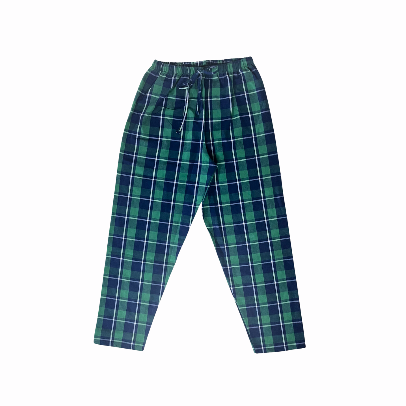 Pantalon de Pijama Verde/Azul Marino Unisex Niños 10013