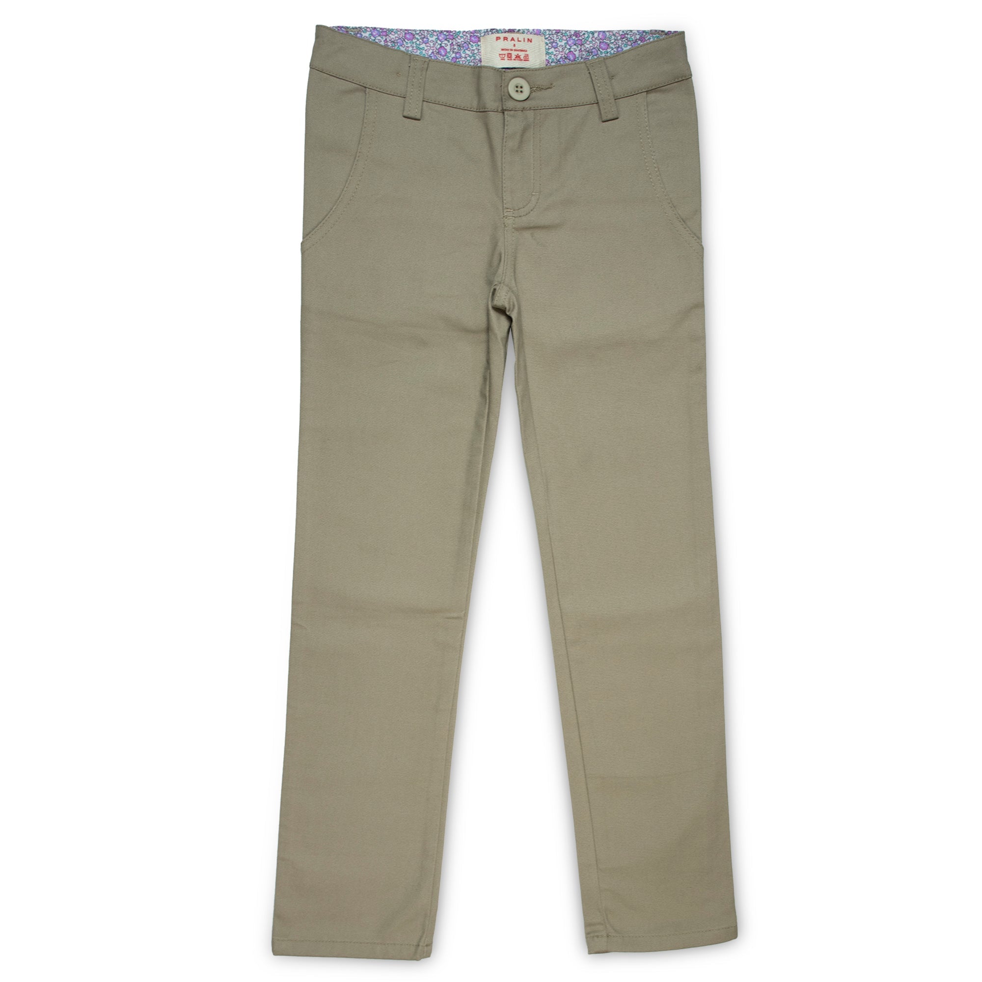 Pantalón Khaki 10070 Beba (Cintura Interior Rosa)