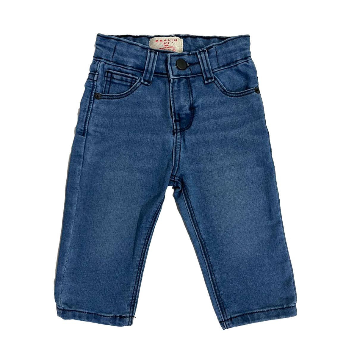 Jeans Azules Estilo Slim 10071 Unisex Bebés