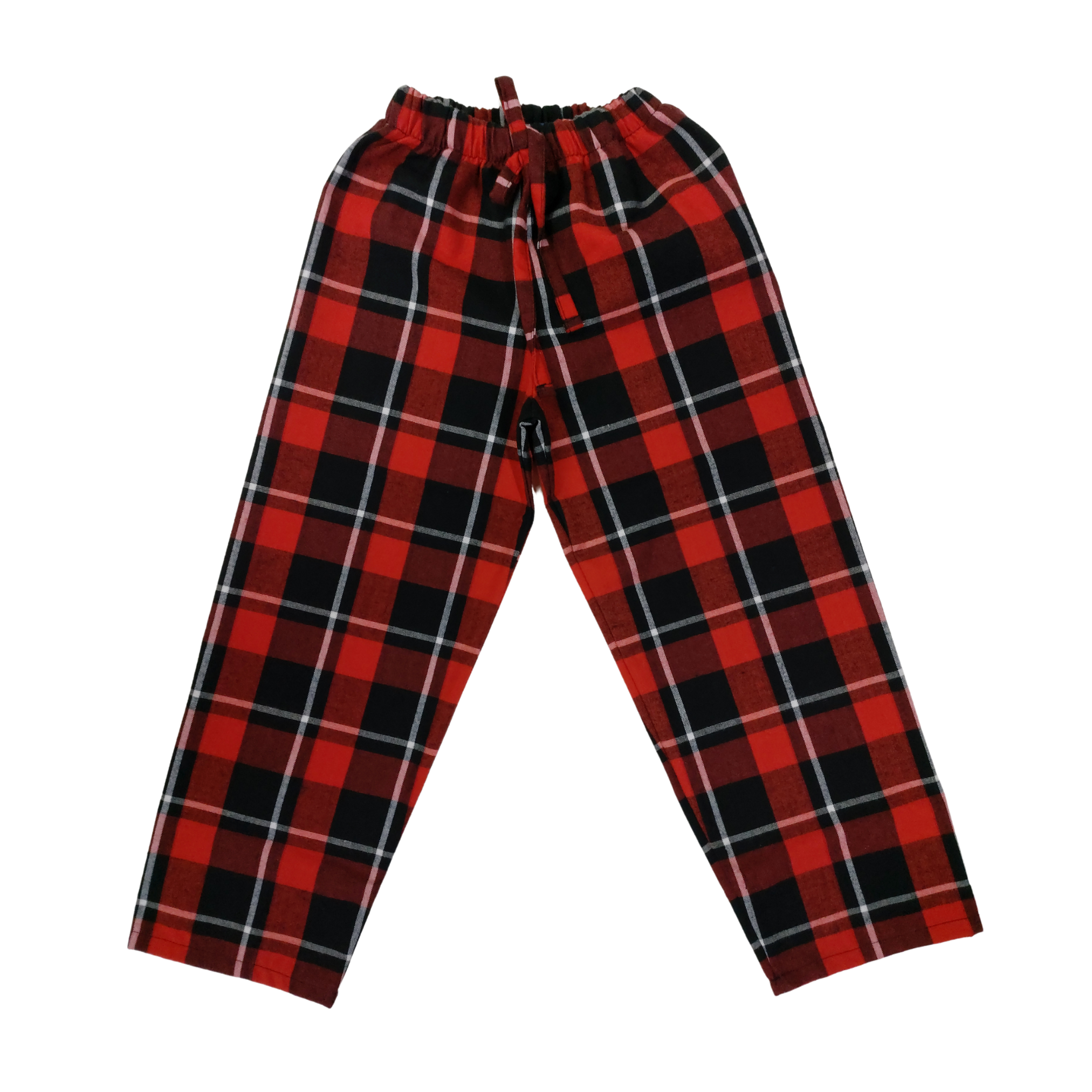 Pantalones Pijama Rojo/Negro Unisex Bebés 10013