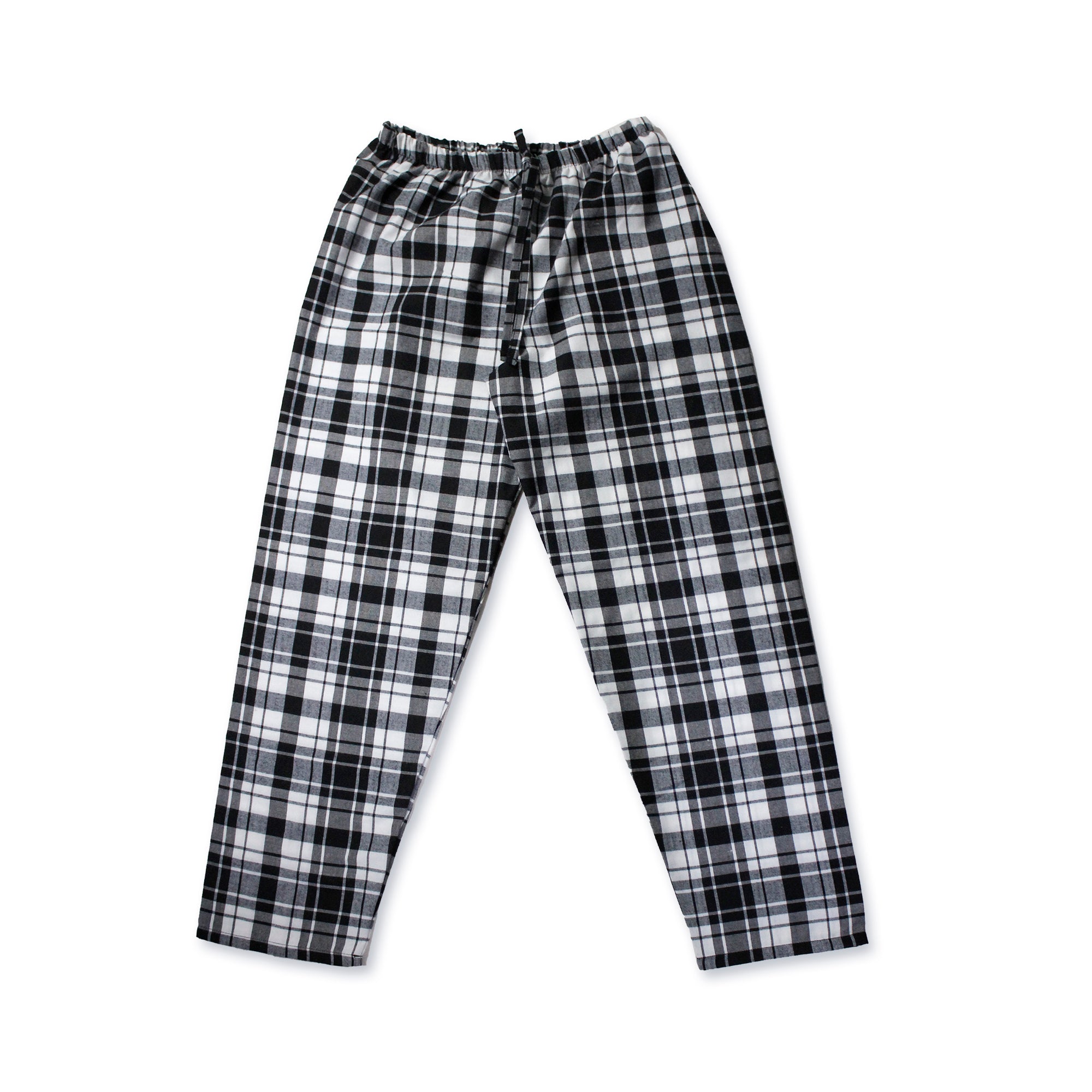 Pantalón de Pijama Negro/Blanco Unisex Niños 10013