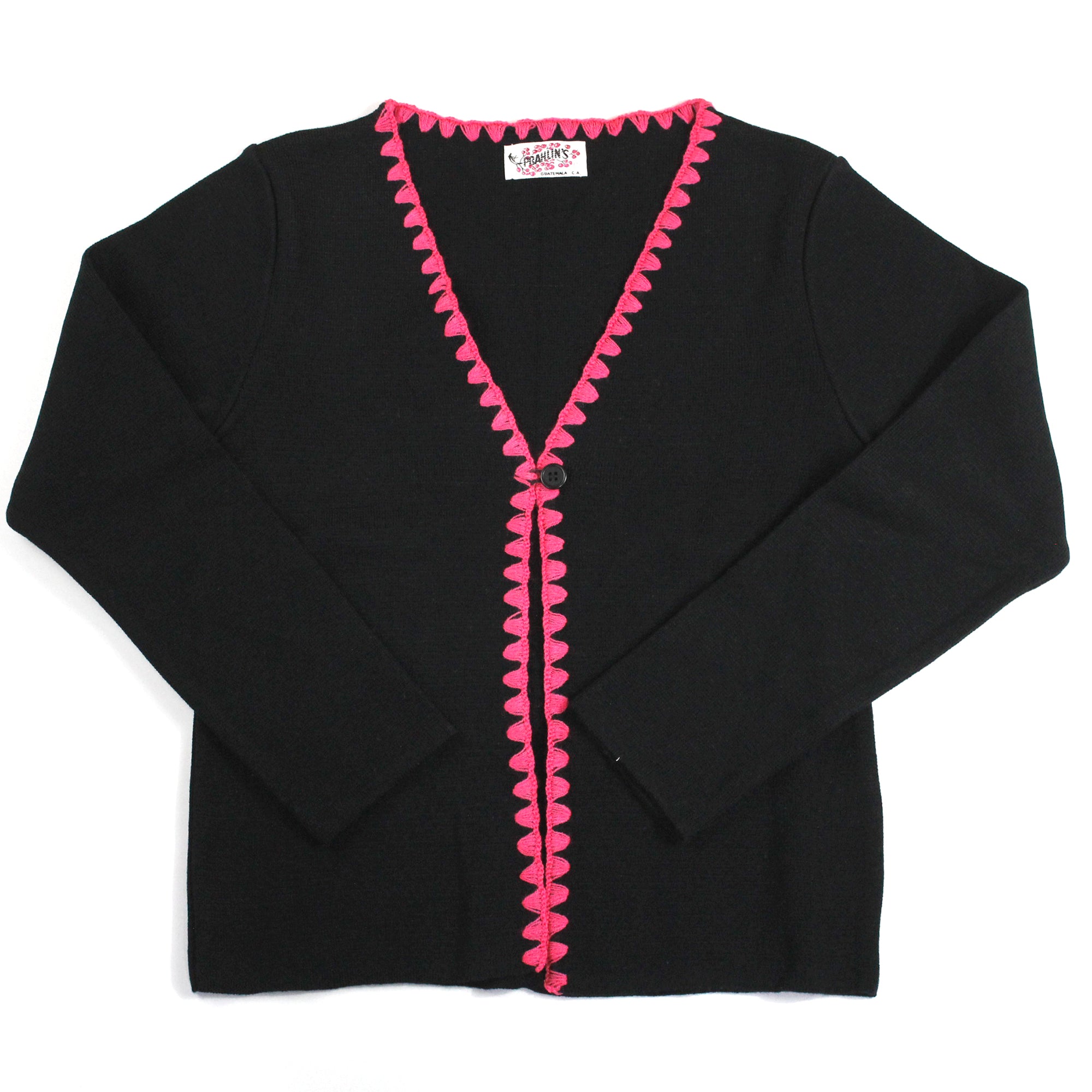 Suéter Negro/Fucsia de Niña