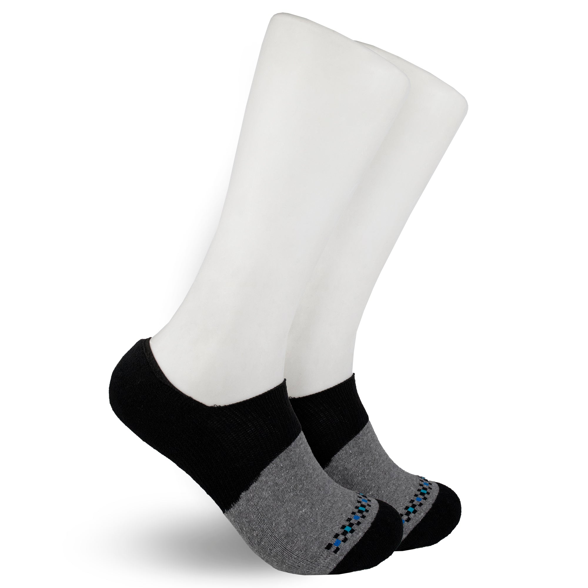 Calcetines de hombre, calcetín de tobillo de corte bajo, calcetines cortos  de hombre calcetines de algodón casuales 5PCS negro + blanco puro + blanco  leche + gris claro + azul real /