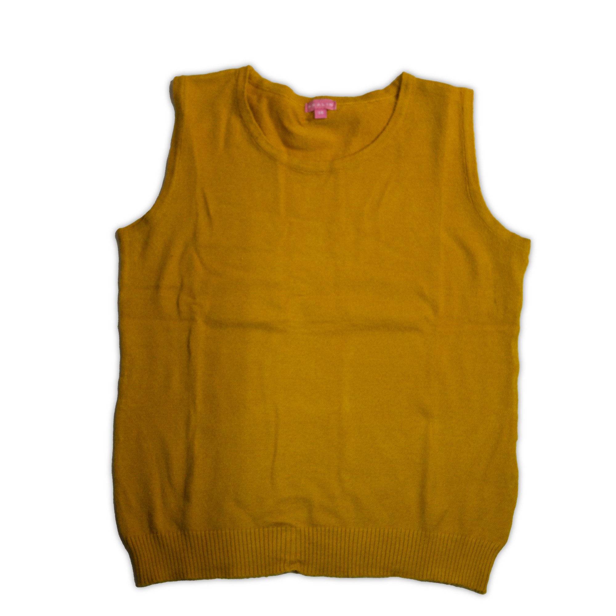 Chaleco Amarillo de Niña Talla 14