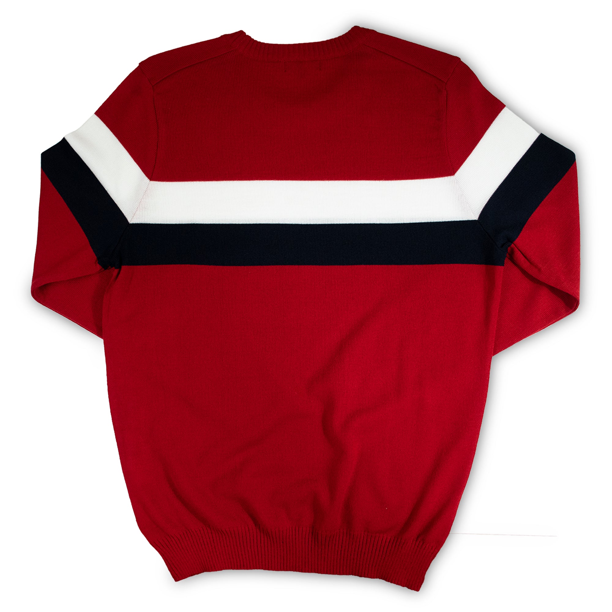 Suéter de Cuello Redondo Rojo 10308 Hombre