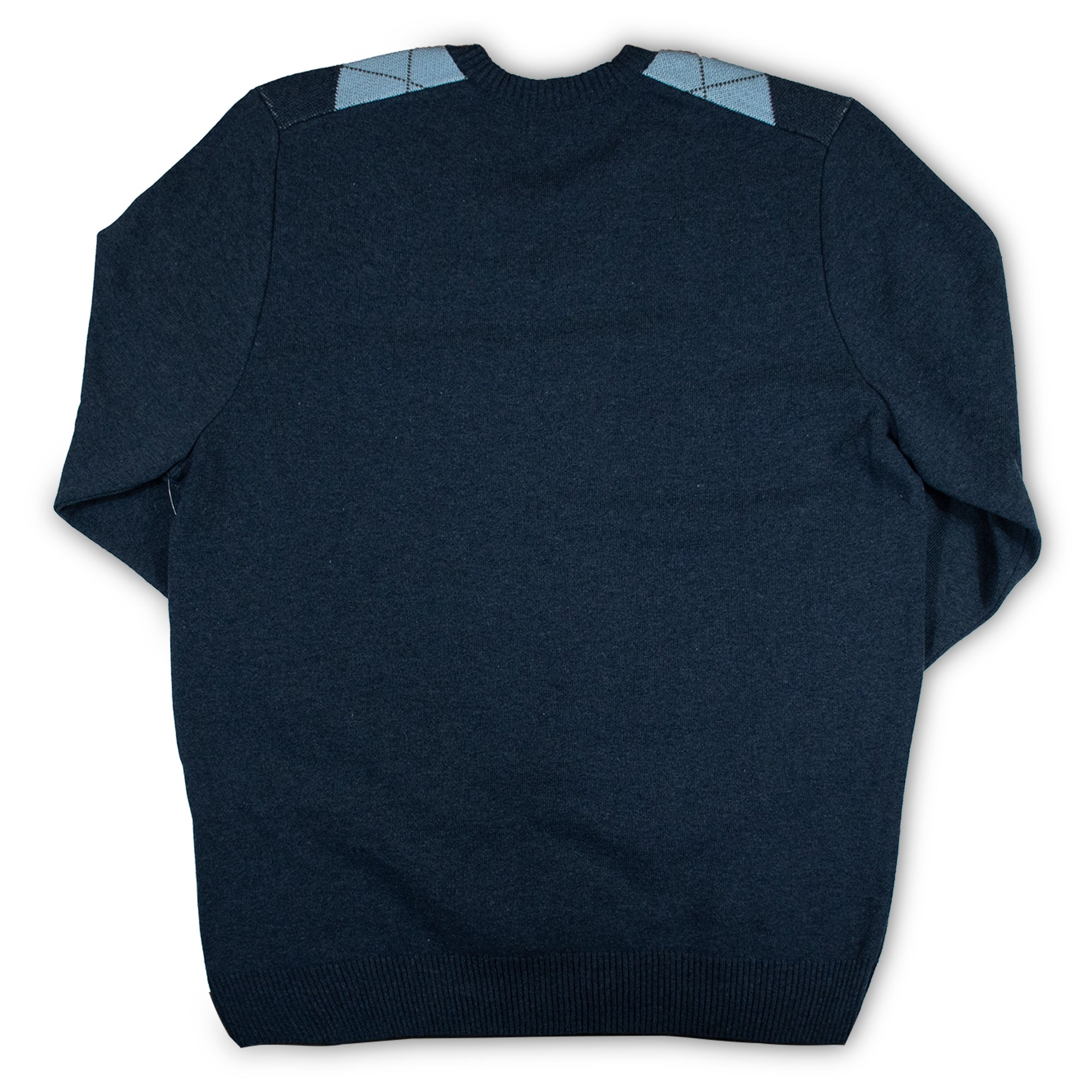 Suéter Azul con Rombos 10310 Hombre