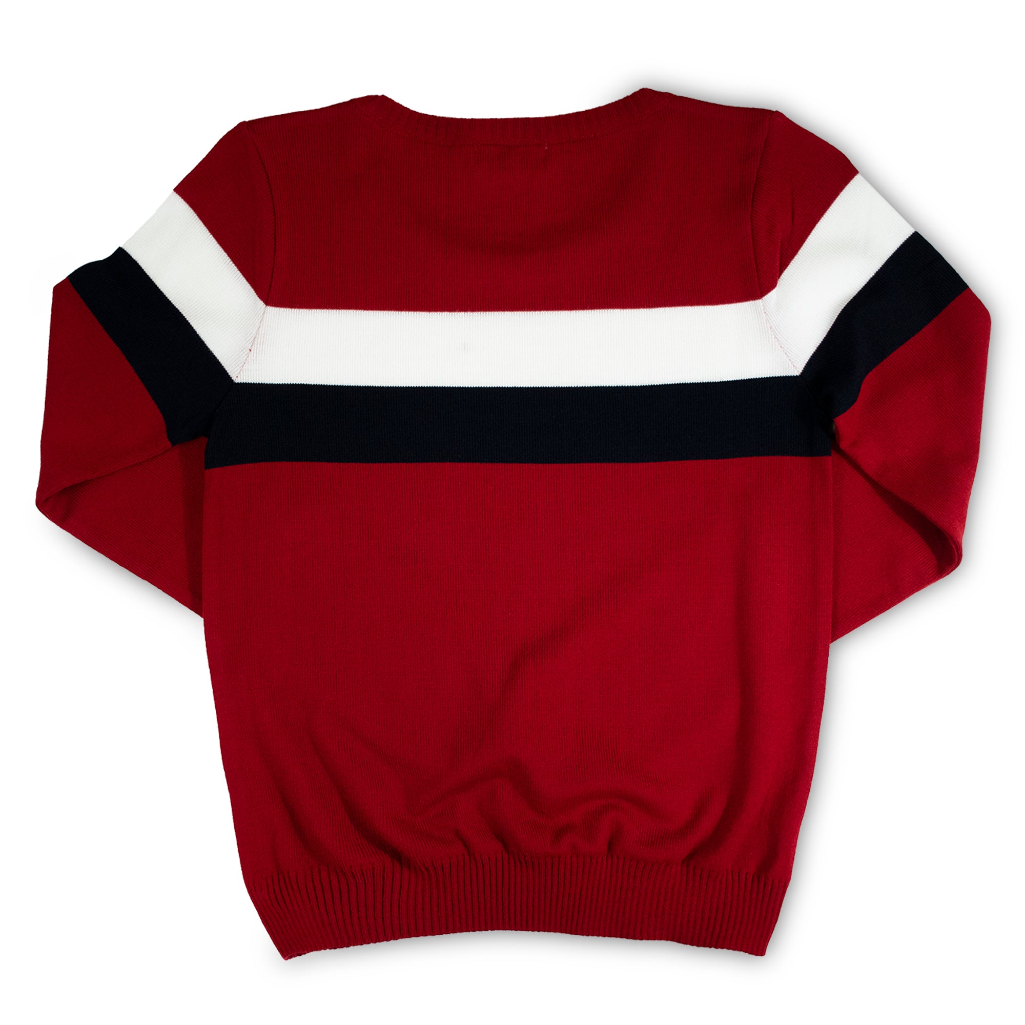 Suéter de Cuello Redondo Rojo 10418 Mujer