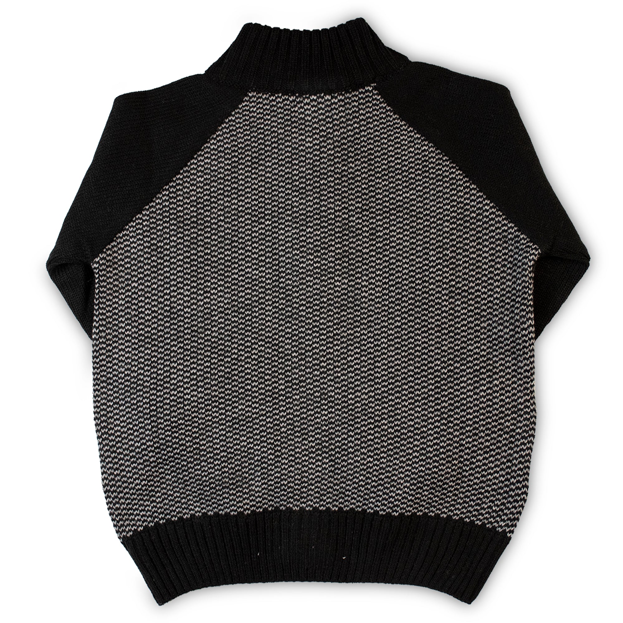 Suéter Negro/Gris 10180 Niño