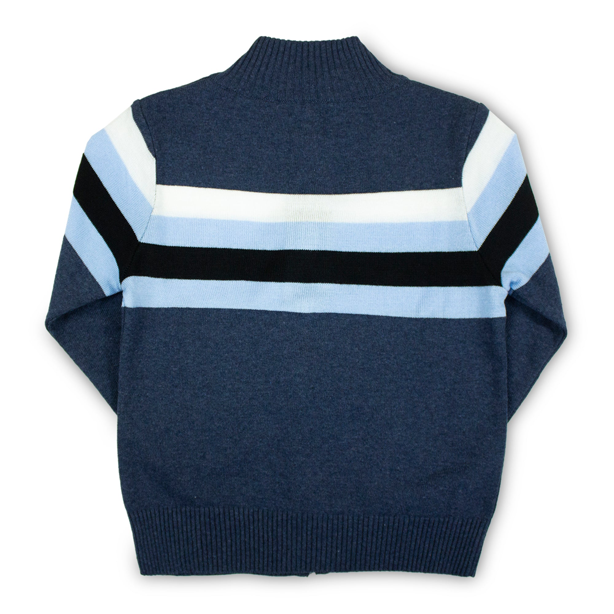 Suéter Azul Jeans con Zipper 10190 Niño