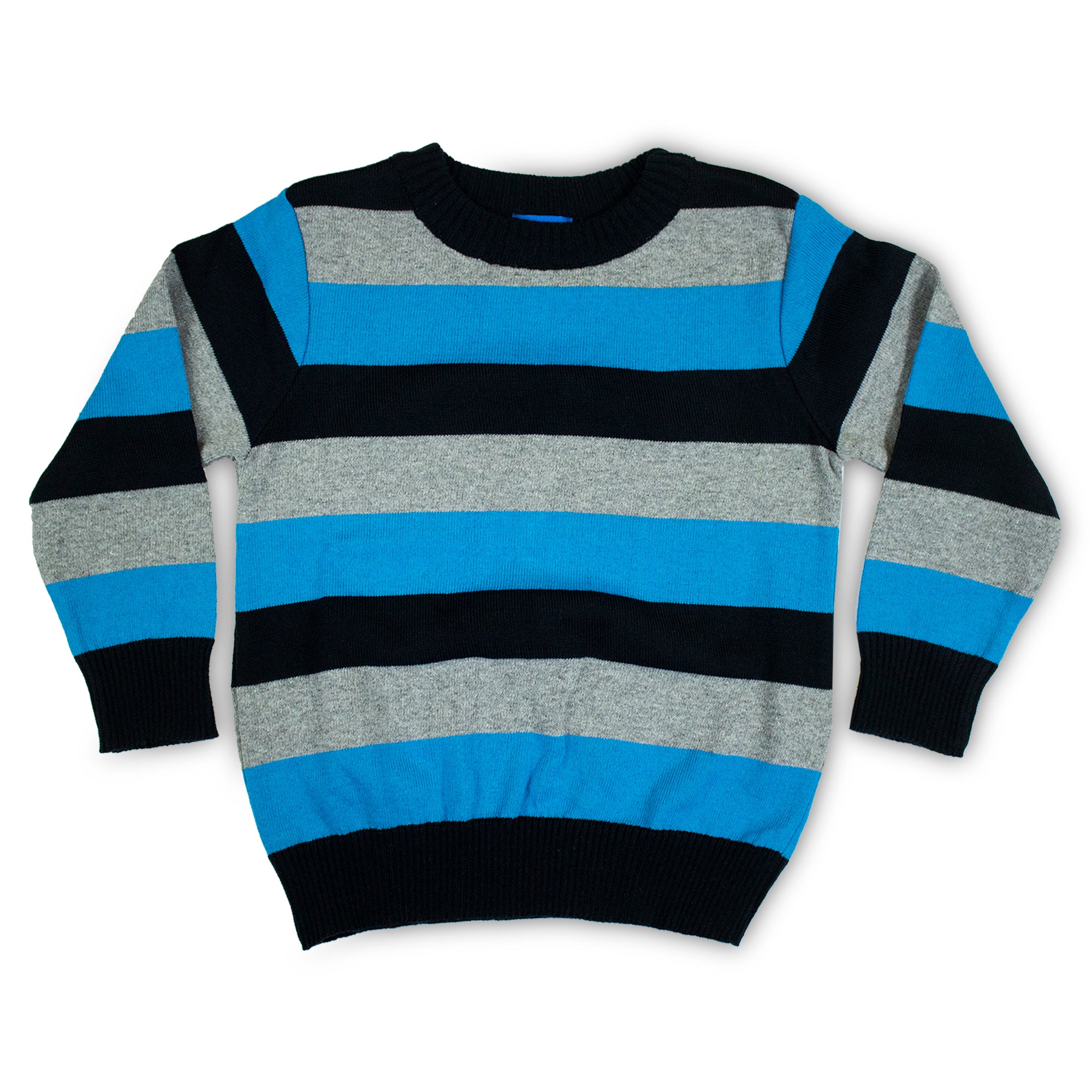 Suéter Gris/Azul 10192 Niño